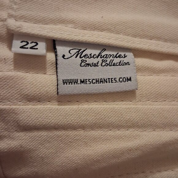Meschantes nude twill buskless unerbust training corset size 22 NEW - Picture 5 of 10